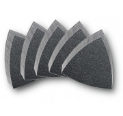 Набор дисков из абразивной шкурки без перфорации Fein, зерно 60, 80, 120, 180, 240, 50 шт